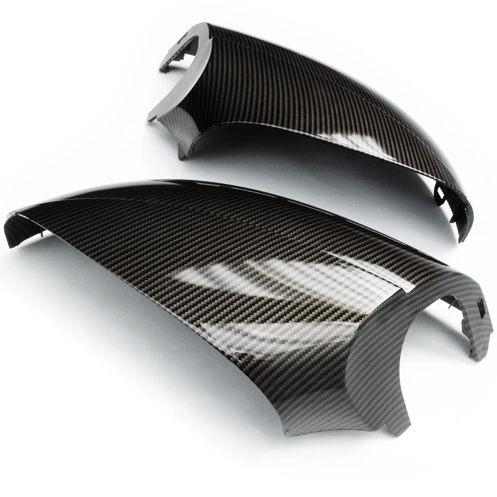 Carbon Fiber Effect Wing Mirror Covers For Renault Trafic Van 2014+ (X82)