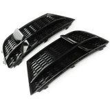 RS3 Style Honeycomb Black Front Grilles Kit to fit Audi A3 8v Facelift 2016-19 S-Line