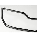 Gloss Black Bumper Upper Grille Surround Frame For Skoda Fabia Mk3