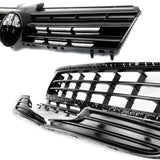 VW Golf mk7 All Gloss Black Front Bumper Grilles Kit