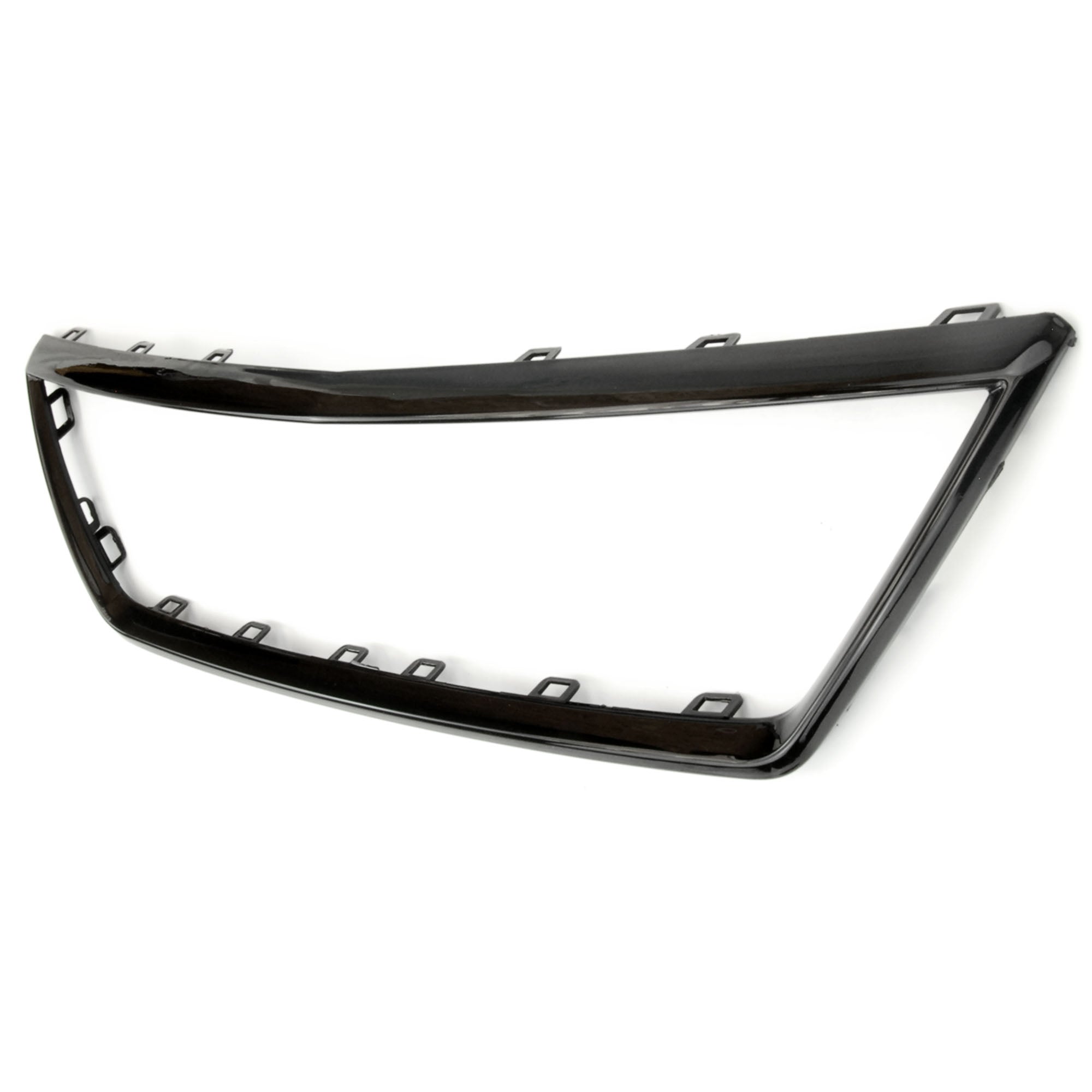 Front Center Radiator Grille For Seat Leon 5F (2017-2020) - Mesh Style With Chrome Trim