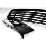 VW Caddy Van 2010-15 All Gloss Black Front Lower Bumper Grilles Fog Light Covers
