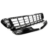 VW Golf mk7 All Gloss Black Front Lower Bumper Grilles Set