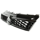 All Gloss Black VW Polo 6C 2014> GTI Style Honeycomb Front Grille