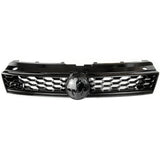 All Gloss Black VW Polo 6C 2014> GTI Style Honeycomb Front Grille