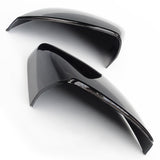 Audi A3 S3 RS3 8V Gloss Black Door Wing Mirror Covers Caps Casings