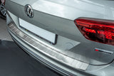 VW Tiguan II 2016 - 2018 Metal Rear Bumper Protector Guard Cover