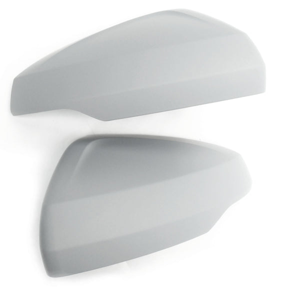 VW Polo mk6 2018 Door Wing Mirror Covers Caps Pair Primed