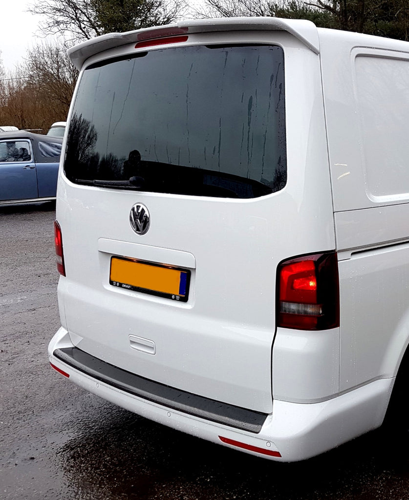 FITS VW T6.1 Transporter 19> Textured Black Abs Rear Bumper Sill