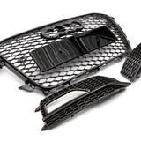 Audi A4  B8.5 S-Line S4 - RS4 Style Honeycomb Front Grille & Fog Covers
