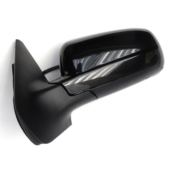 Golf mk4 Left Door Wing Mirror with Metallic Black Cover Cap