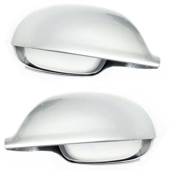 VW Golf mk5 Wing Mirror Covers Caps Reflex Silver - Left & Right